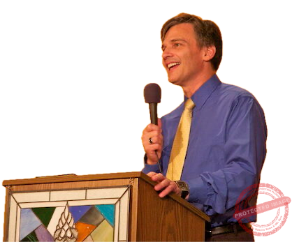 Pastor in Pulpit